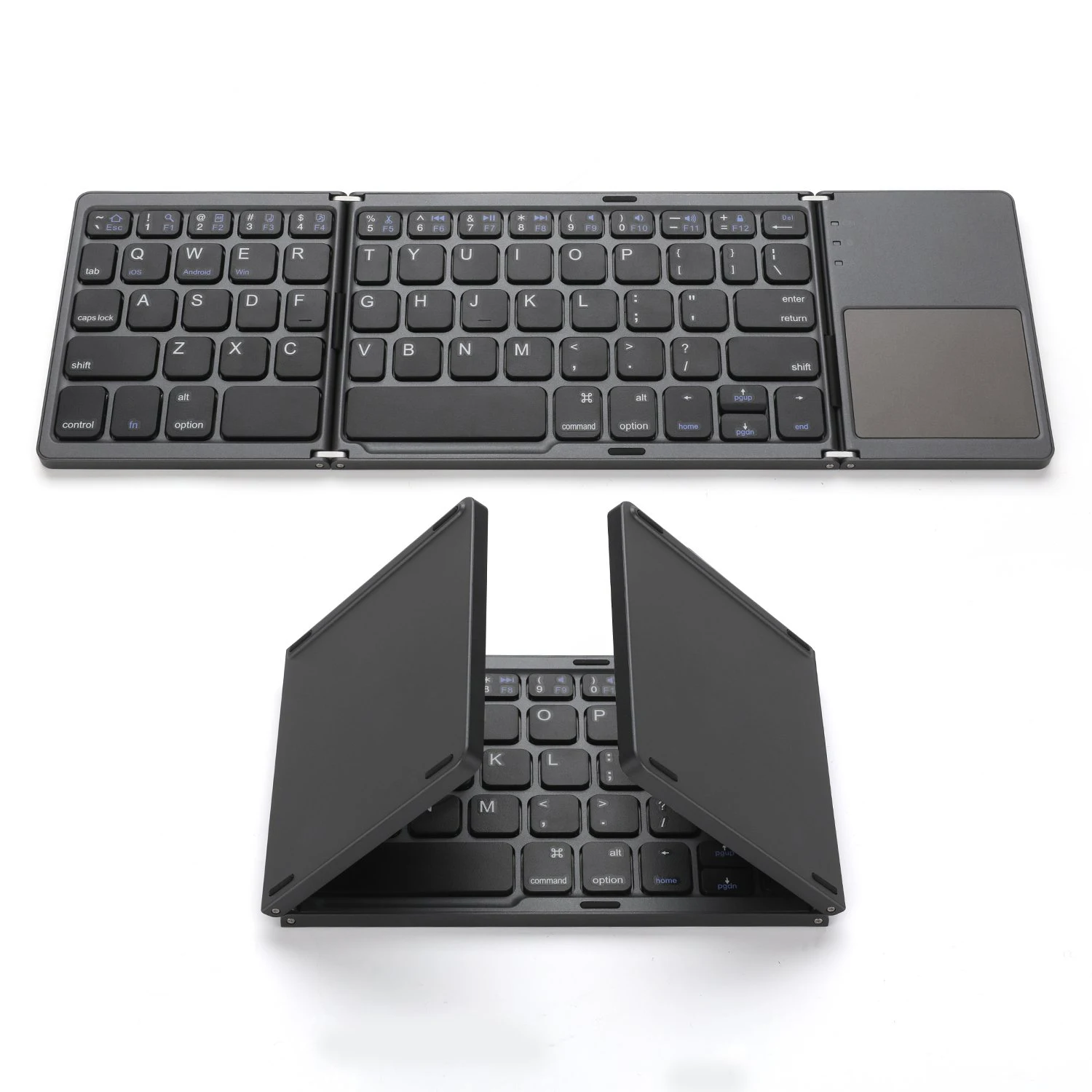 Promotion Wireless Mini  3  Folding Foldable BT  Keyboard For Smartphone