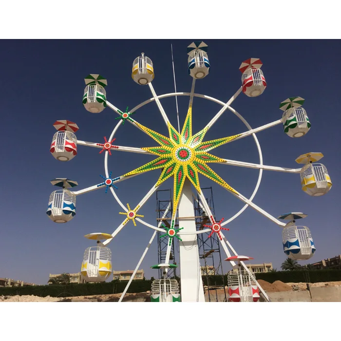 
European standard commercial 20m 30m Flower basket Ferris wheel manufacturer 