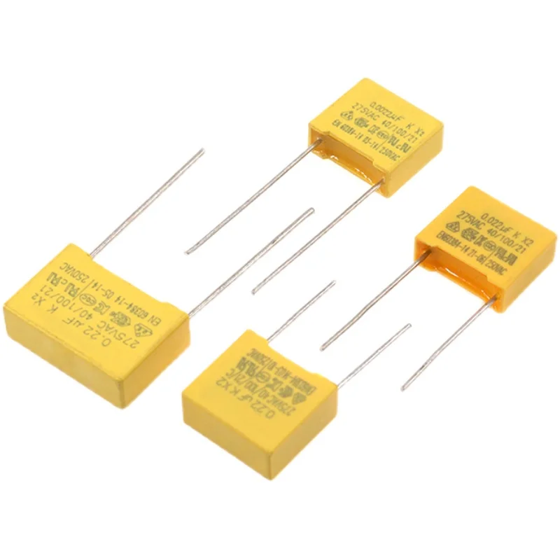 X2 Film capacitor 0.022UF 275V223K 10mm Safety capacitors 223 22nF MPX/MKP Polypropylene capacitor