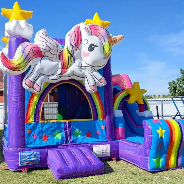 Bounce Deflator Commercial Cheap Small Pastel Umping Castle Inflatable Bouncy House For Party