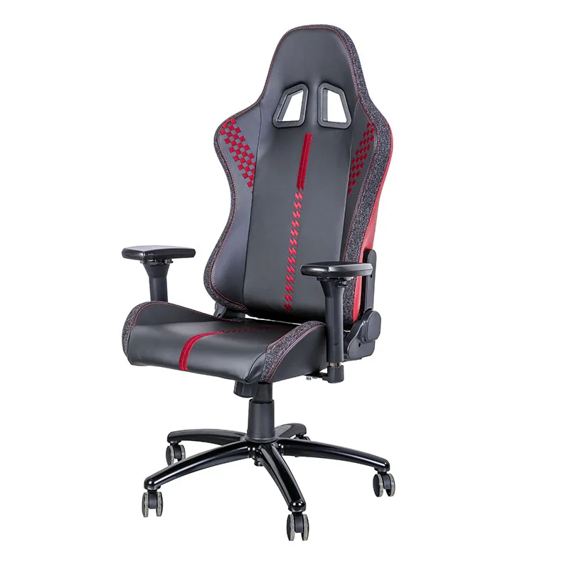 BIGGER CHAIR PU leather adjustable 4D armrest level gaming office chair enjoyable game feeling racing seat