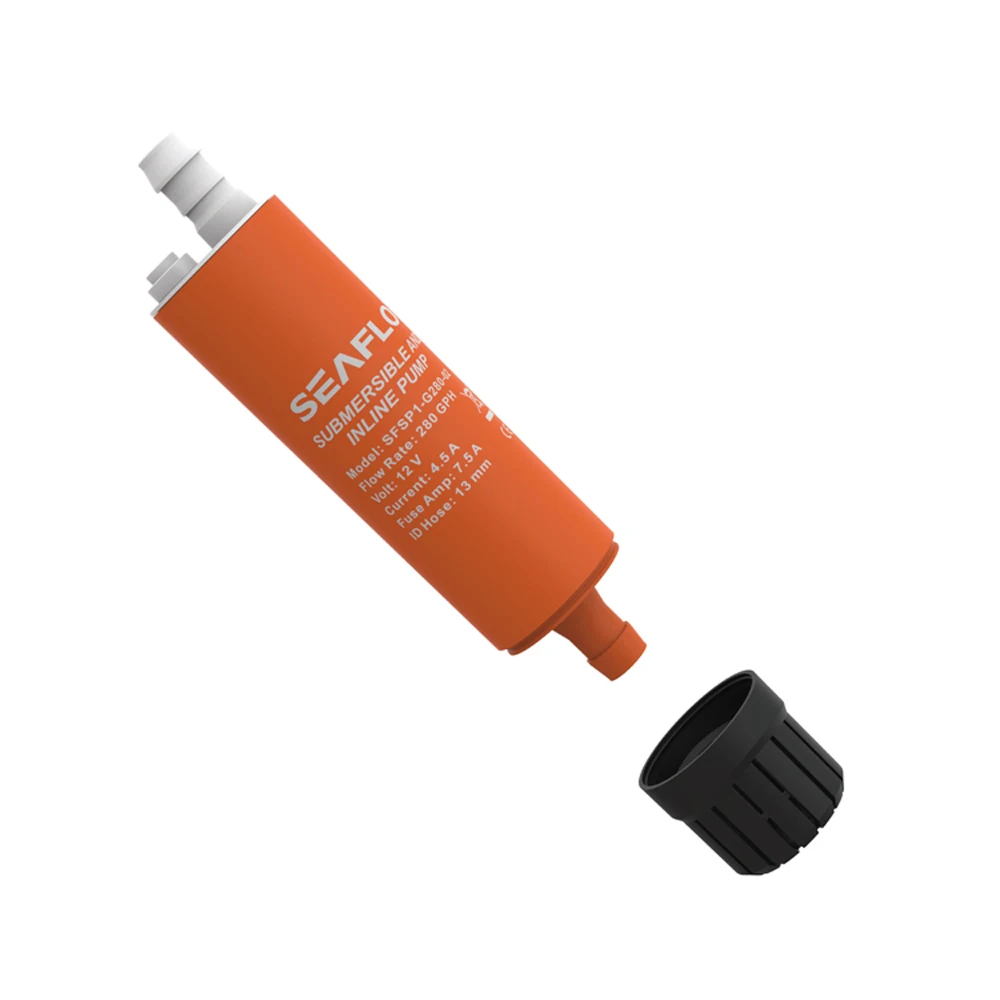 Seaflo small vertical submersilge and inline pump 12v fuel inline water pump