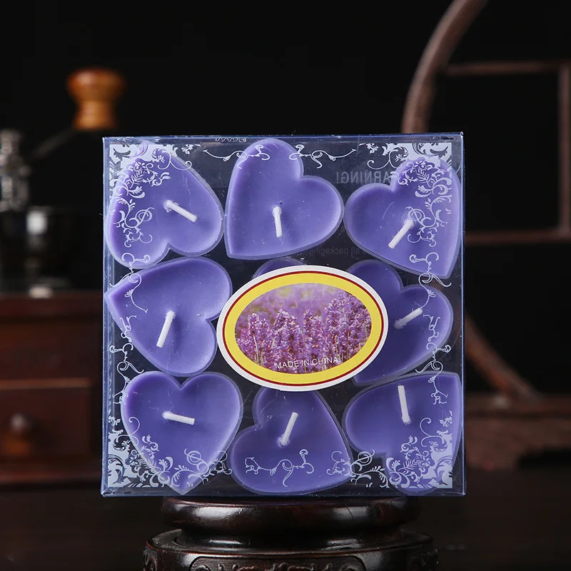 Wholesale Various Scents Paraffin Wax Tea Light Candle For Date Meditation Aromatherapy Festivals Boil Tea