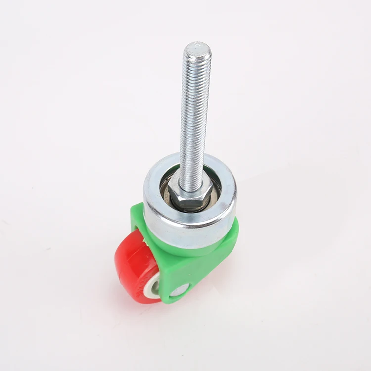 Universal wheel glass mechanical tempering furnace equipment special polyurethane waterproof universal wheel castersteeringM8M10