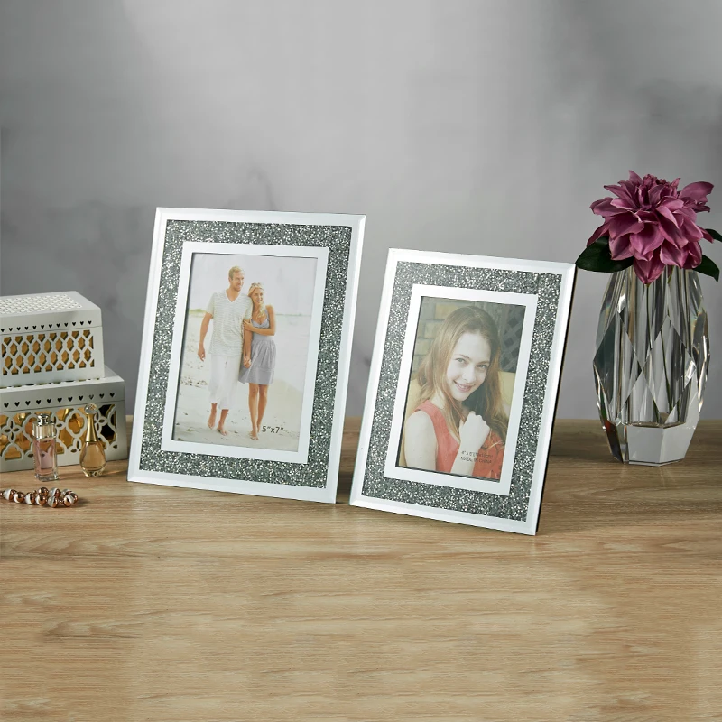 wholesale home decoration acrylic picture frame diy square collage picture photo frame