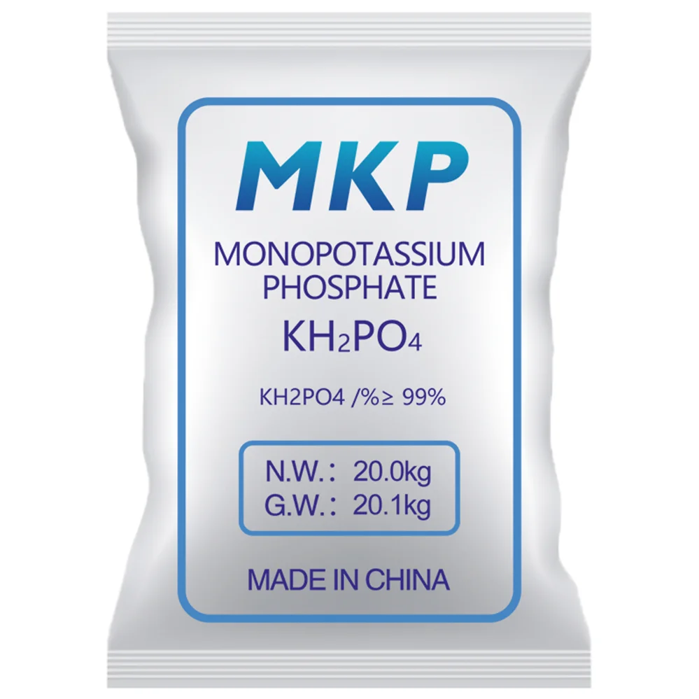 Monopotassium Phosphate MKP with white crystalline power for ingredient of fertilizers