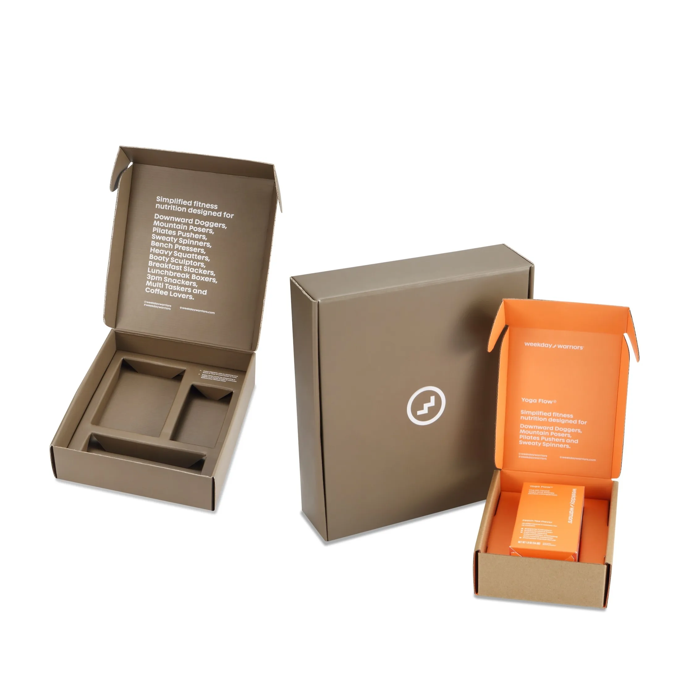 Сделанные на заказ гофрированные картонные коробки с логотипом