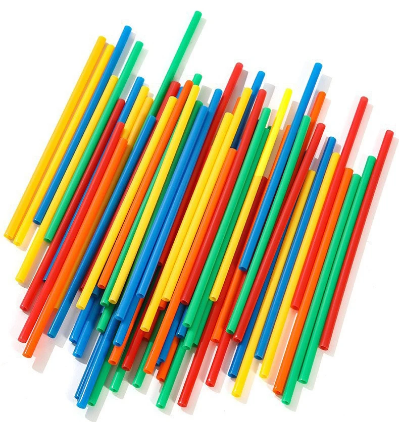 Kids DIY building assembly plastic building blocks construction straw building block toy