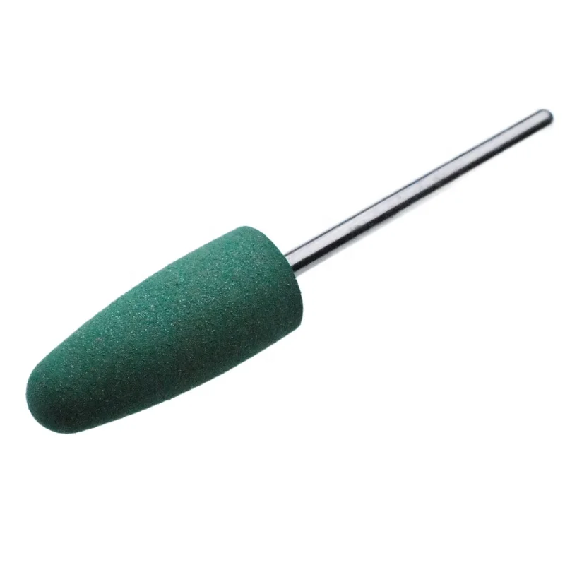 Hot Sale Cuticle Clean Silicone Manicure Nail Drill Bits Foot Cleaning Tools