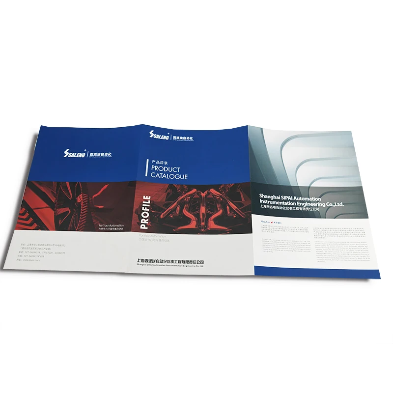 Good Quality Custom paper printed instruction folding leaflet  manual Flyer printing