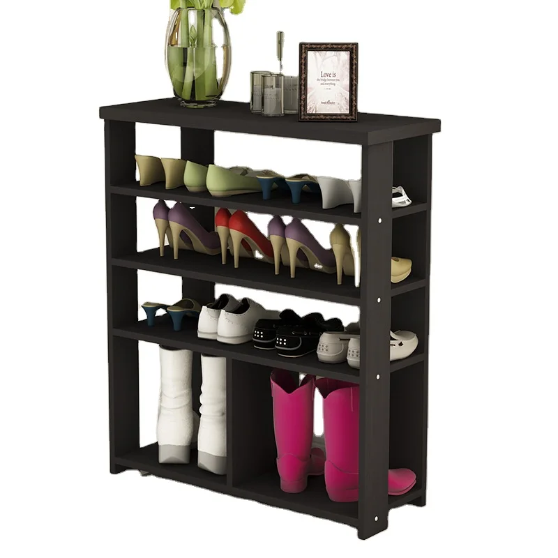 Entrance door plain wood shoe rack wood porte chussure home furniture shoe rack organizer shelf cabinet