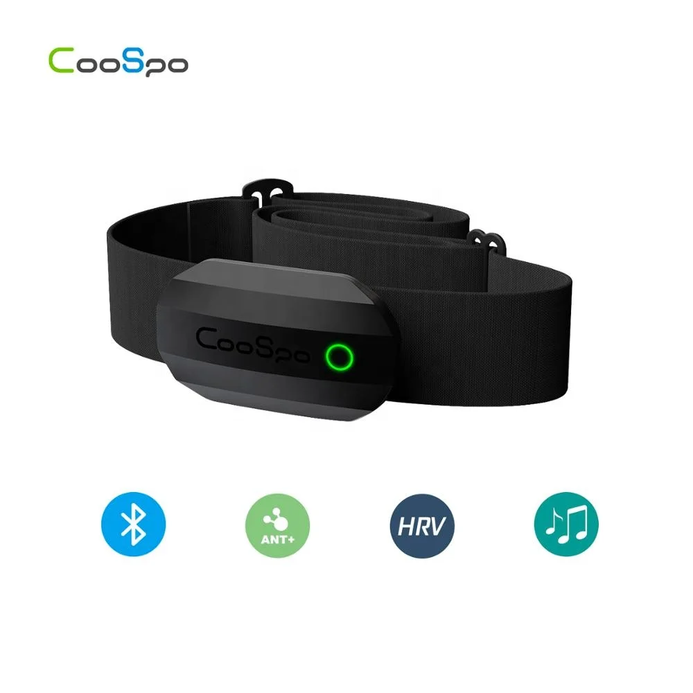 
COOSPO H808S Bluetooth ANT+ Heart Rate Monitor Chest for Fitness Cardio 