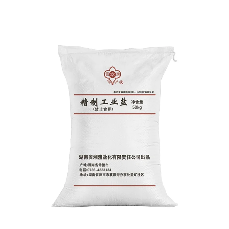 Printing and dyeing auxiliaries 99.6% NACL  CAS 7647-14-5 50KG package Sodium Chloride
