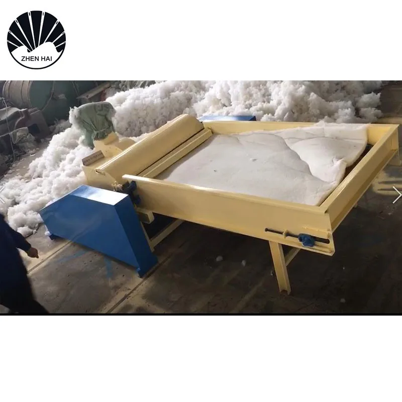 HFK-4000 Waste polyester thermal bonding wadding piece recycle opening machine fiber recycling opener