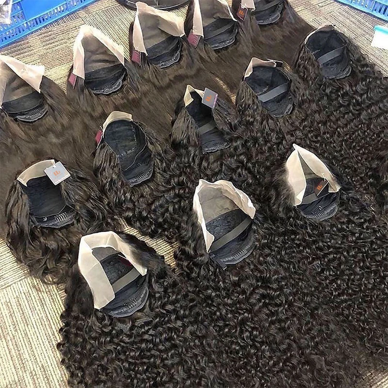 
Factory Cheap Price Full Lace Wigs 100% Virgin Human Hair Vendor Wholesale 150% Density Full Lace Human Hair Wig 