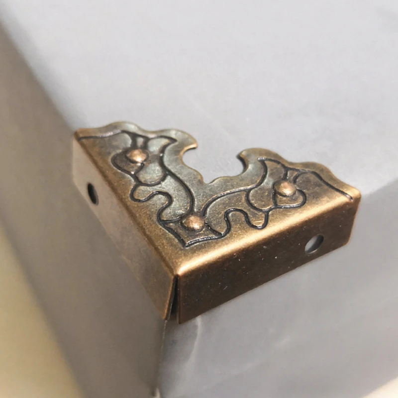 
Decorative Box Frame Furniture Metal Corners Antique Bronze Protectors 