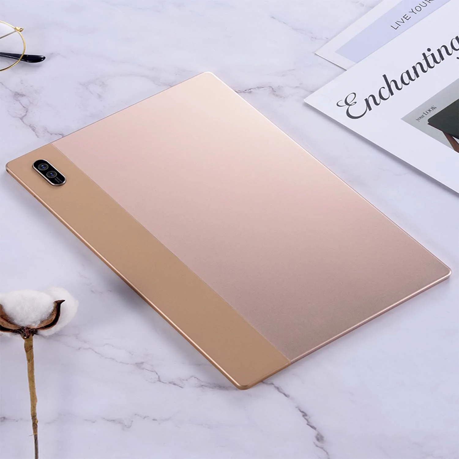 2022 OEM new 4G 10.1 inch tablet pc with colorful metal case for Educational RAM 4 GB ROM 64 GB