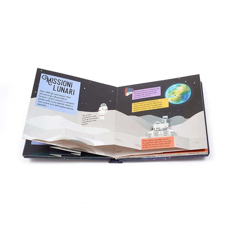 Wholesale Custom Pop-Up Children Books Printing Story 3D Kids Book