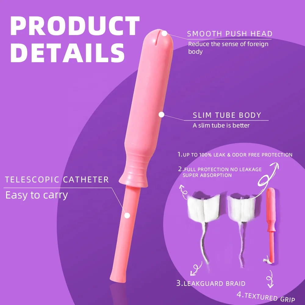 Dh Health Factory Price Tampons 100 Count Ob Tampons Multipack Tampons Regular For Wholesale