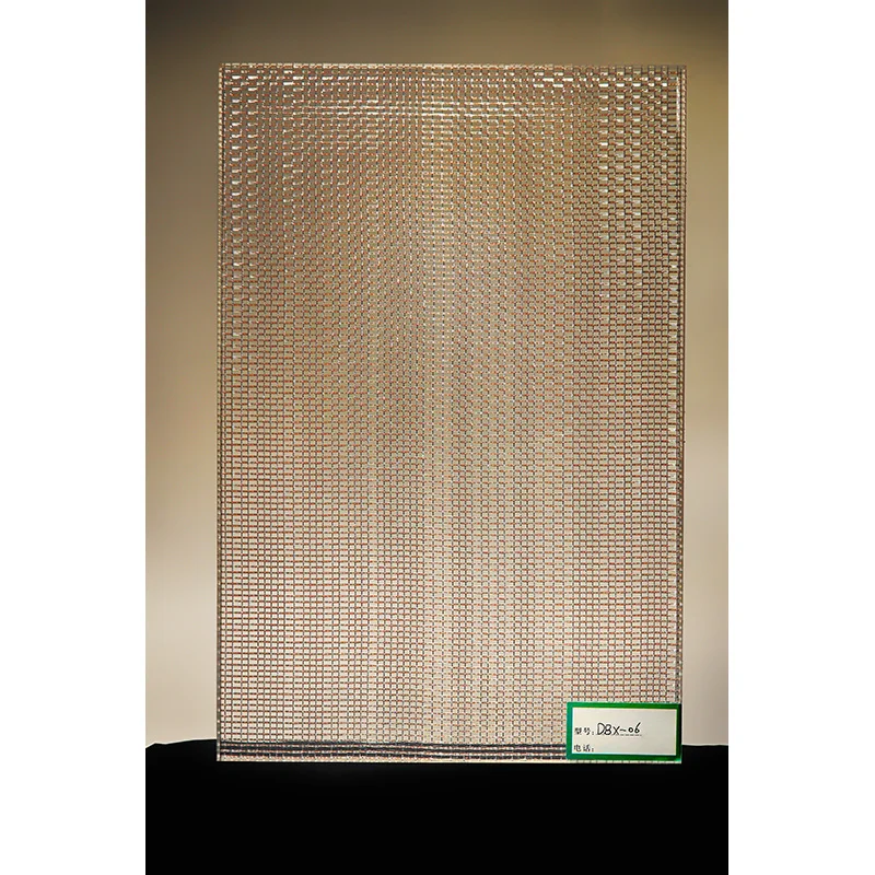 Copper Wire Mesh Laminated Glass Metal Mesh for Glass Lamination