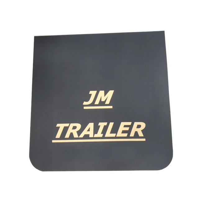 Semi Truck Accessories of Chinese Factory Logo Custom Rubber&Plastic Material Trailer Mud Flap