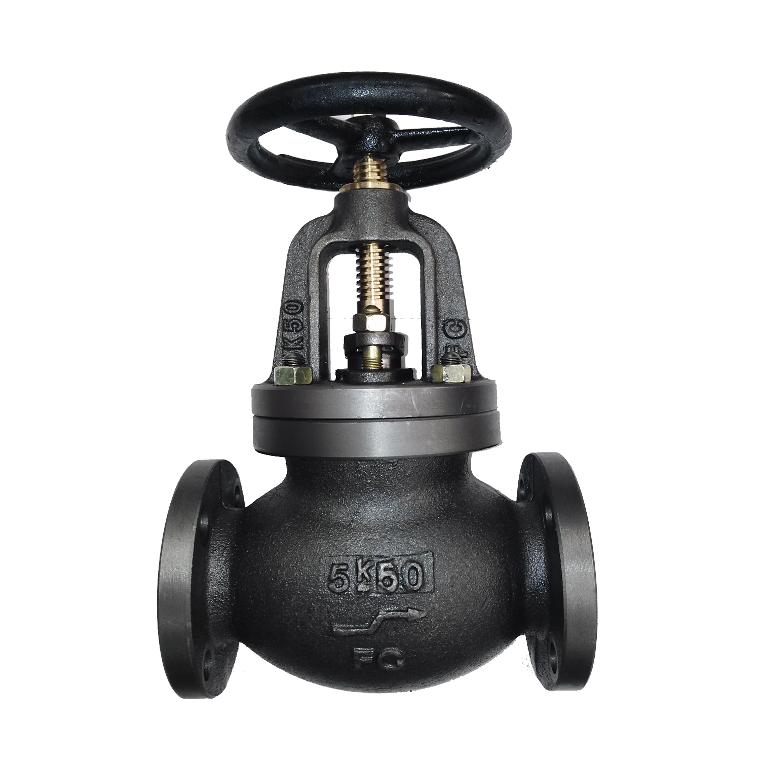 Good Quality Marine Valve JIS F7305 5K and F7353 5K Cast Iron Globe Valve and Globe Check Valve