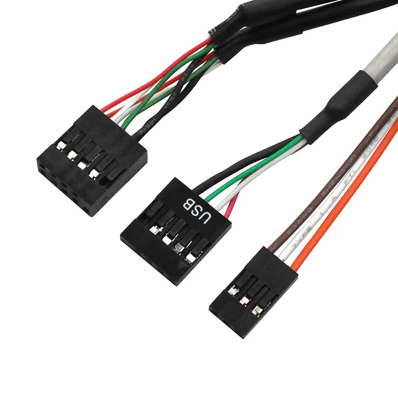 Dongguan Tpxian manufacture Dupont 2.54 2PIN to 40pin double row single row connectors wire to board cable harness