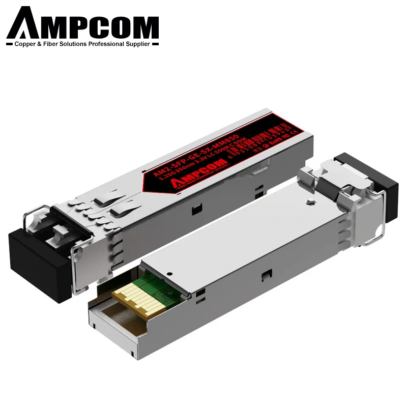 Fiber Optical Module SFP Transceiver LC WDM 1.25G Single Mode Fiber Optical Transceiver Compatible with Cisco Switch