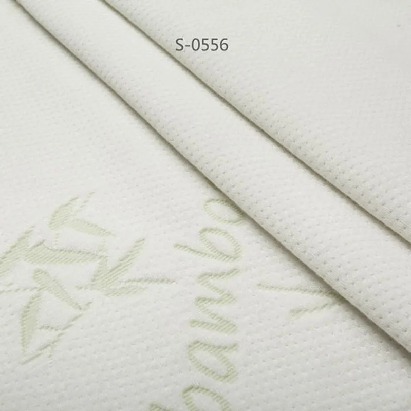 Hot Sale 35% Bamboo Fiber 65% Knitted Jacquard Border Ticking Fabric