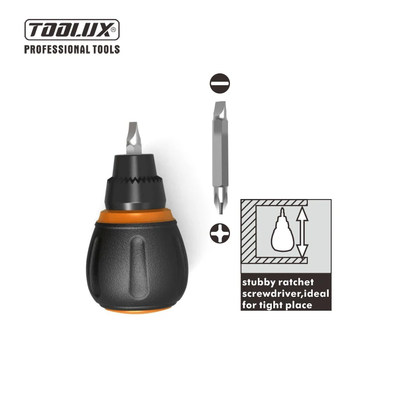 Single Factory Direct Sale Multi-function Repair Tool Ratchet Screw Driver Screwdriver Set With Soft Handle