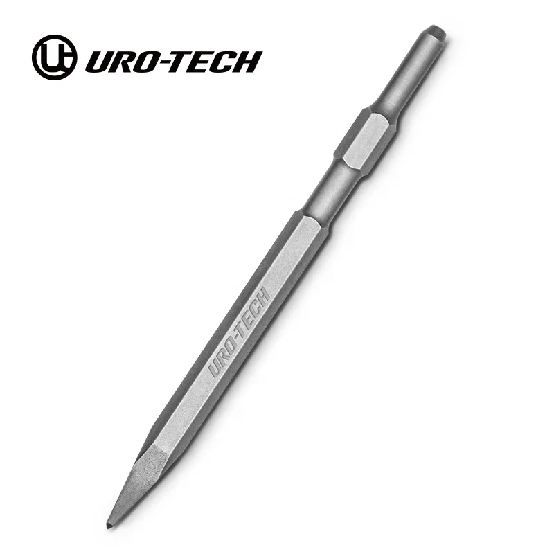 
hex17 point chisel 400mm length 