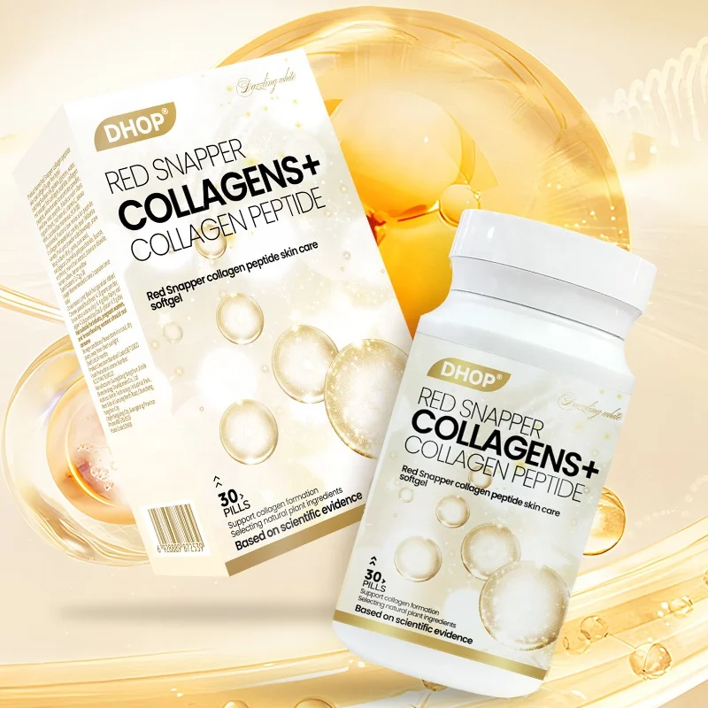 DHOP Red Snapper Collagen Peptide Revitalizing Skin Callagen Pills Skin Care Collagen Tablets