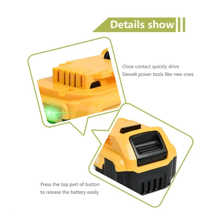 Rechargeable Battery DCB609 20V 4.0Ah 6.0Ah  for Dewalt Screwdrivers Drills, Screwguns, Tungsten Carbide Screwdrivers