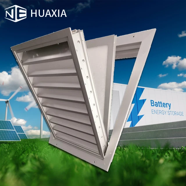 customized ventilation solutions aluminum alloy shutter air filter  vent cover for outdoor electronic equipment enclosures