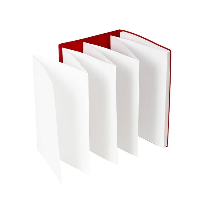 Japanese accordion A4 notebooks customizable with elastic band