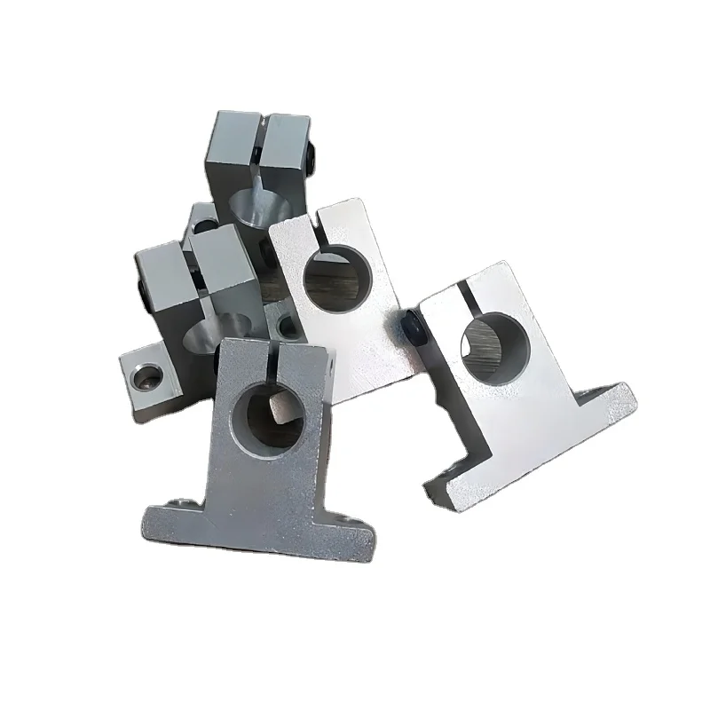 Aluminium Alloy 8-60MM SK8- SK60 Linear Guide Shaft Support Linear Shaft Support For Optical Axis