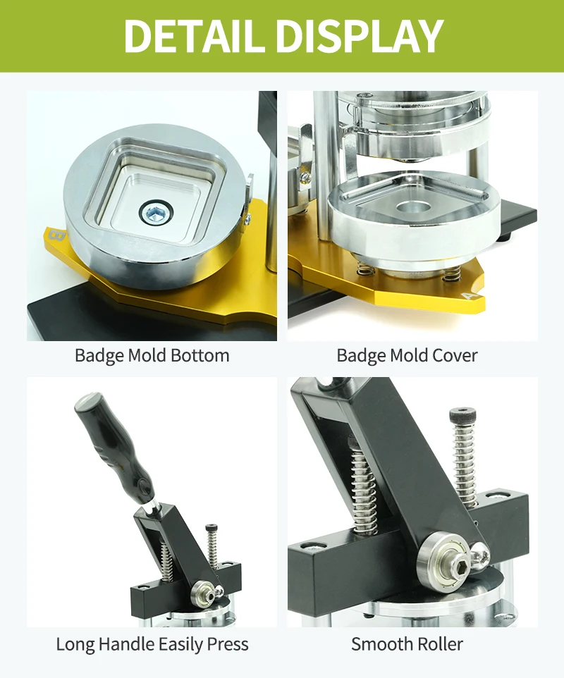 Metal Diy Photo Fridge Magnet Making Machine Kit For Industrial Use With Powerful Motor And Customizable Metal Components