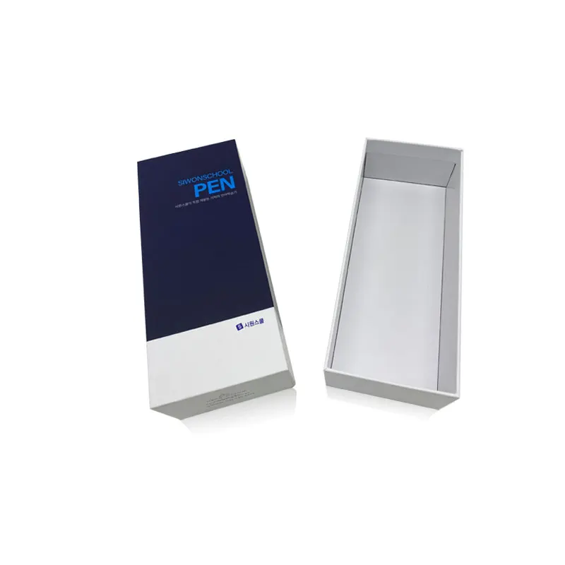 High Quality Full-Color Digital Printing on Sliding Open Drawer Phone Case Cover Gold Foil High Quality Paper Packaging Box