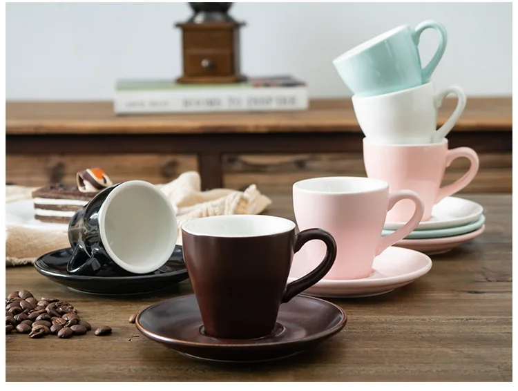 Керамическая чашка для кофе и латте