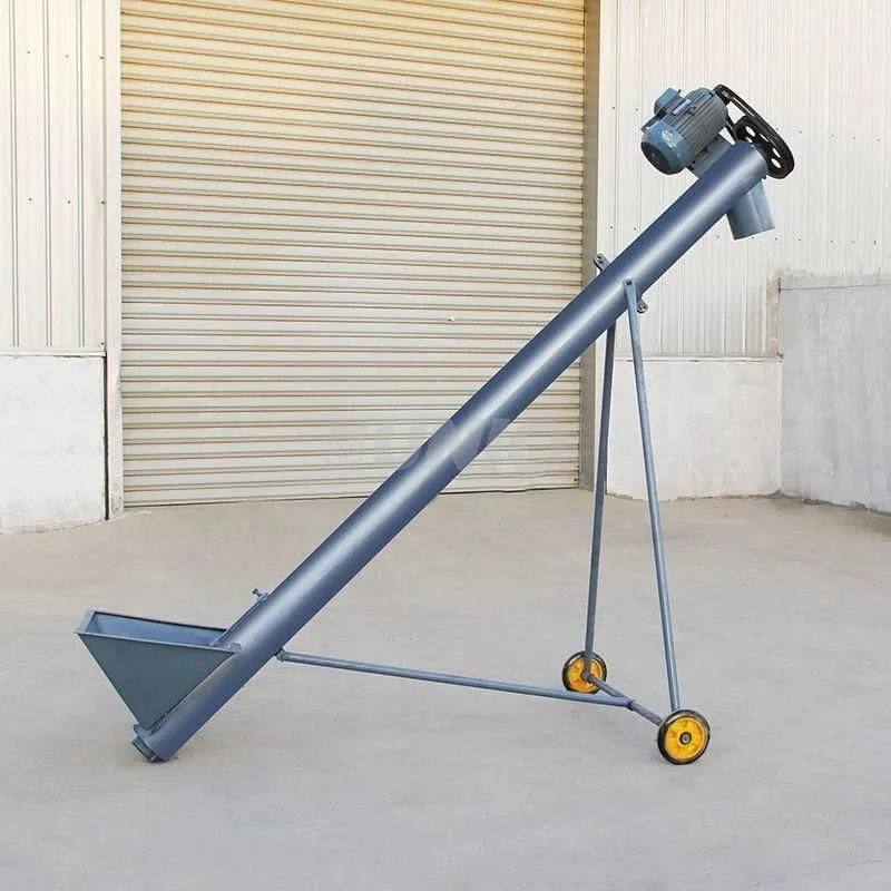 Высокая эффективность горячая Распродажа винтовой конвейер шнековый подъемный питающий