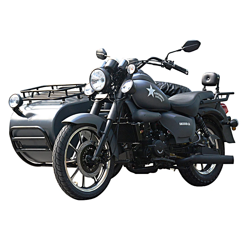 Двигатель Zongshen 300cc трехколесный мотоцикл с боковым автомобилем