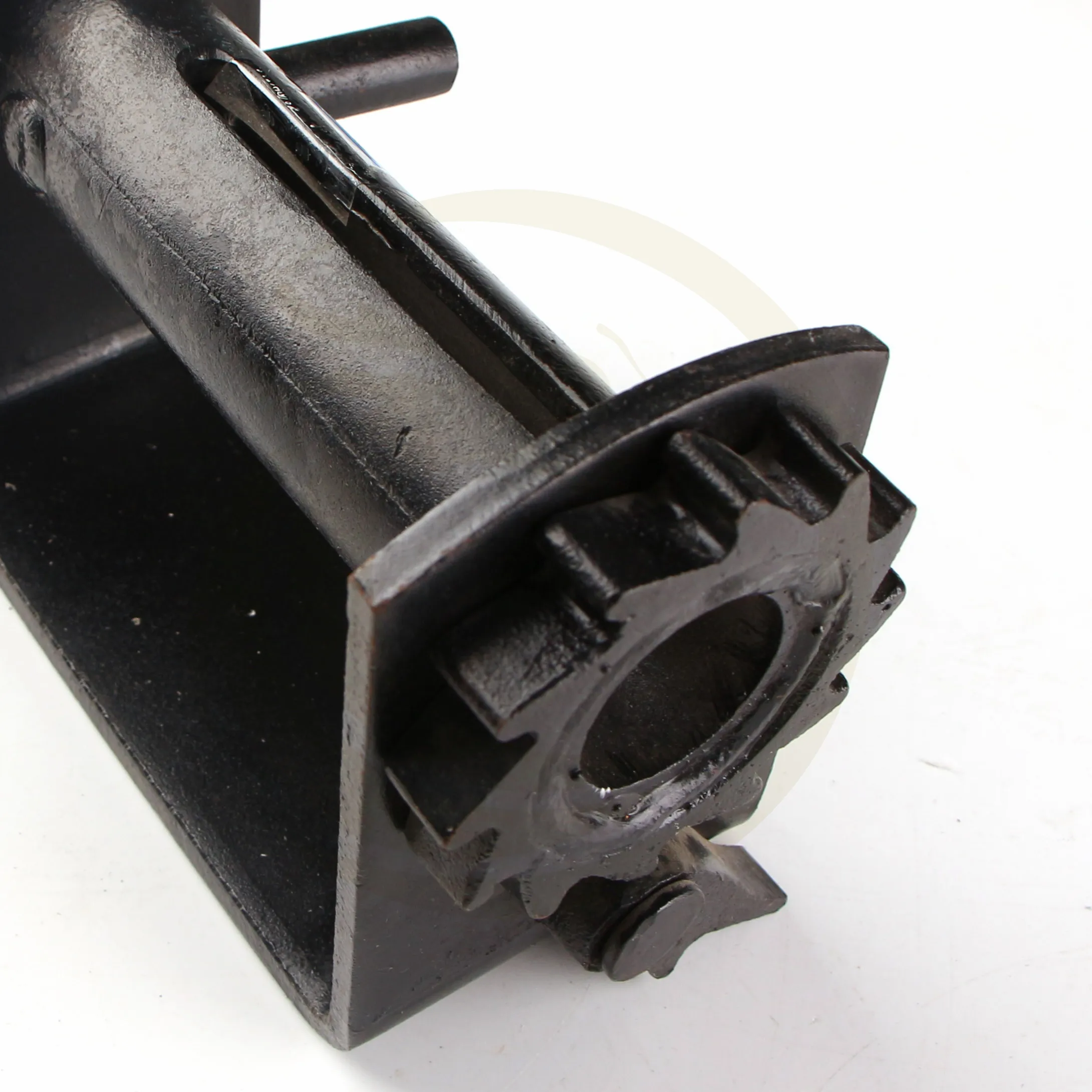 Carbon Ratchet Steel Cargo trailer flatbed lashing truck Weld on Winch