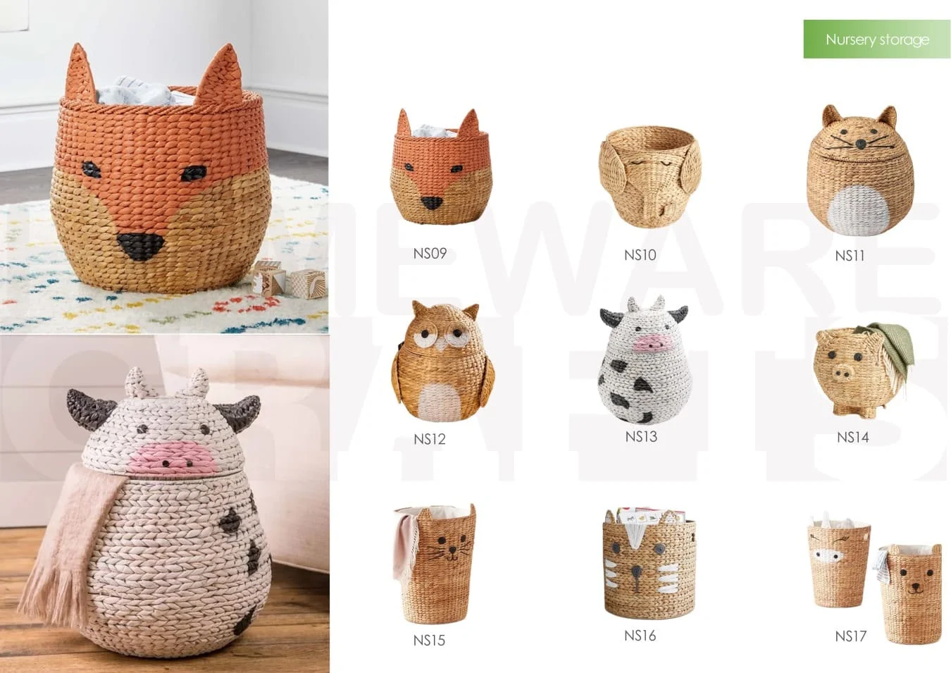 Summer style cheapest item handmade seagrass straw wicker woven basket home storage & organization Kids & Teen Storage