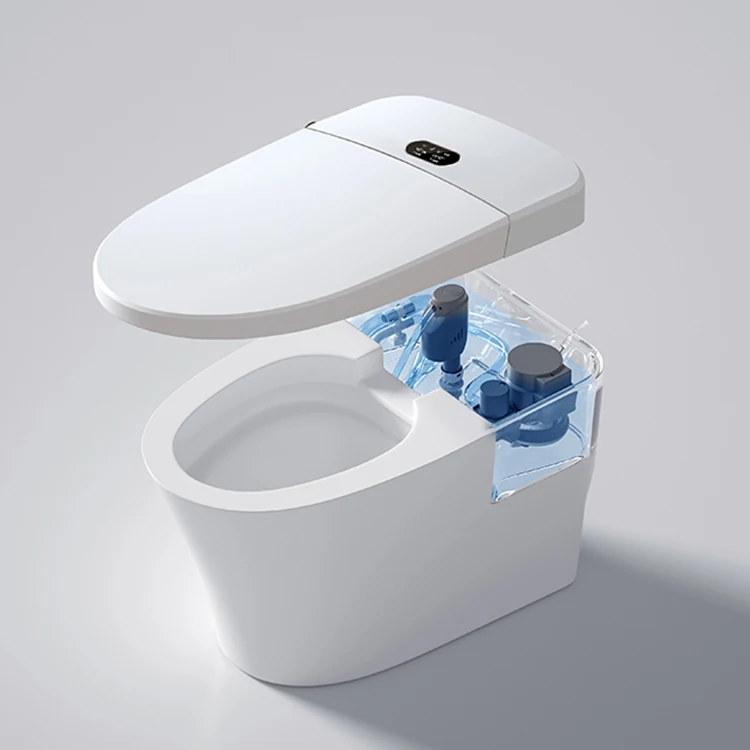 Oem Brand Bathroom Wc Piss Peep S Trap Chinese Girl Go to Automatic Smart Toilet Bowl With Air