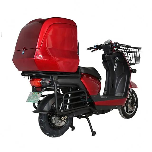 XuFeng 2022 Multifunction Extra-large trunk Front basket electric scooter For takeout