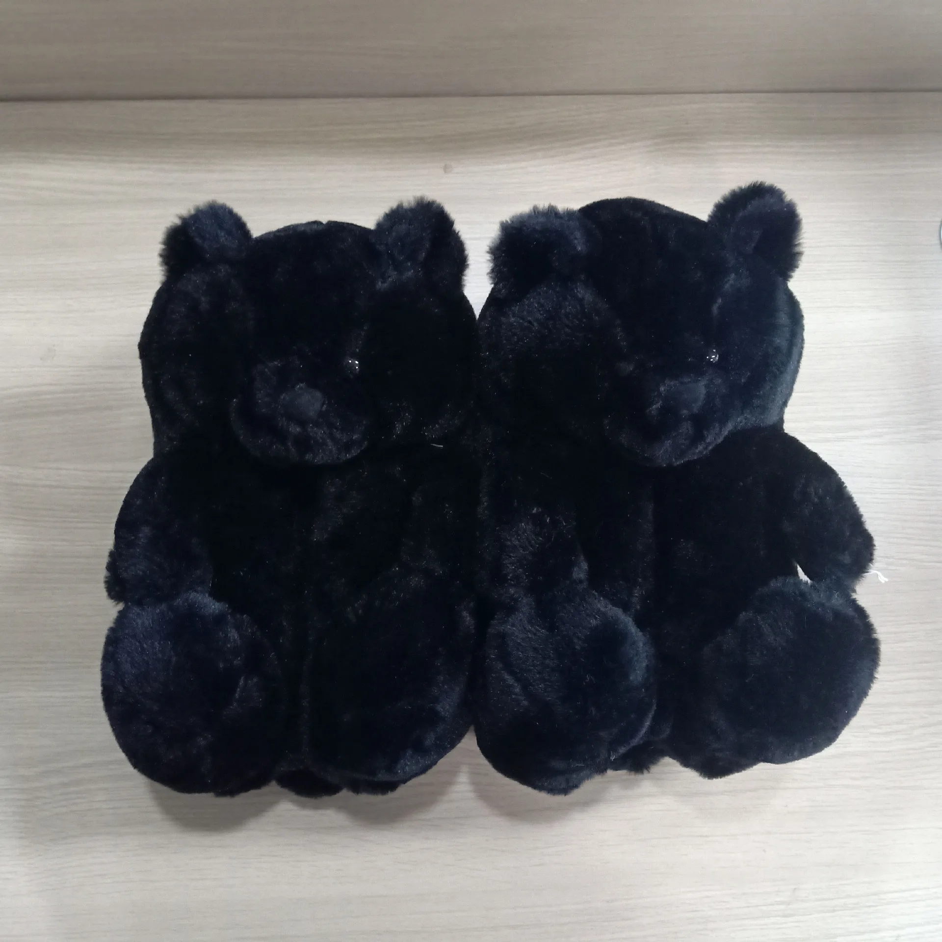 
Factory direct sales high quality bear slippers teddy bear slippers women bear house slippers 