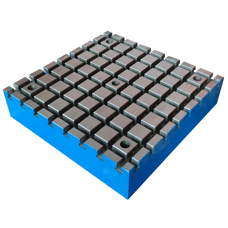 durable and stability precision cast iron t slot surface plate