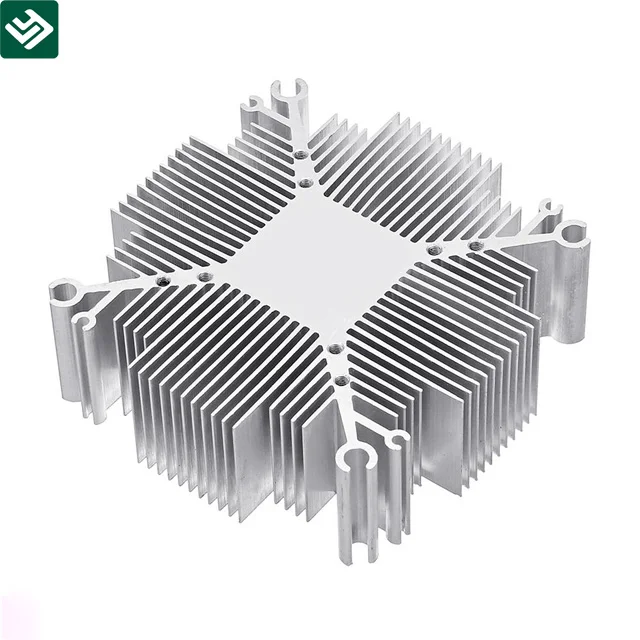 Aluminum Extrusion Profile Pin Fin Heatsink Enclosure Light Led Radiator Heat Sink Silver or Customized aluminum radiator