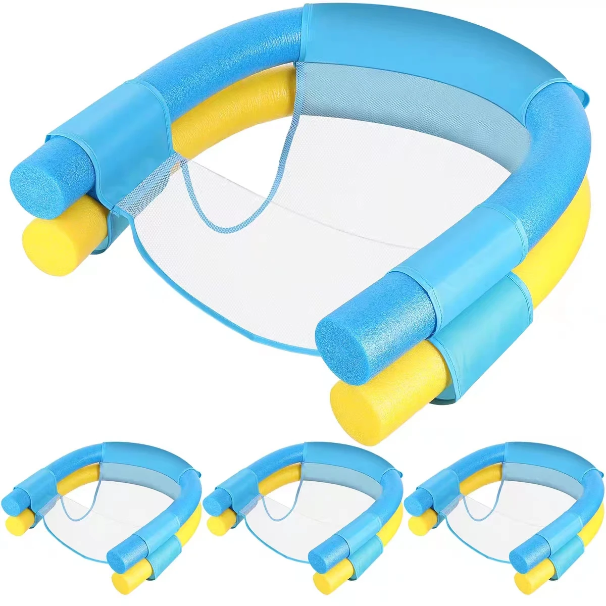 floating chair Net for Swimming Pool Noodle  Sling Mesh Polyester mesh fabric Mesh cloth accessories  Pool lounge  noodle chair