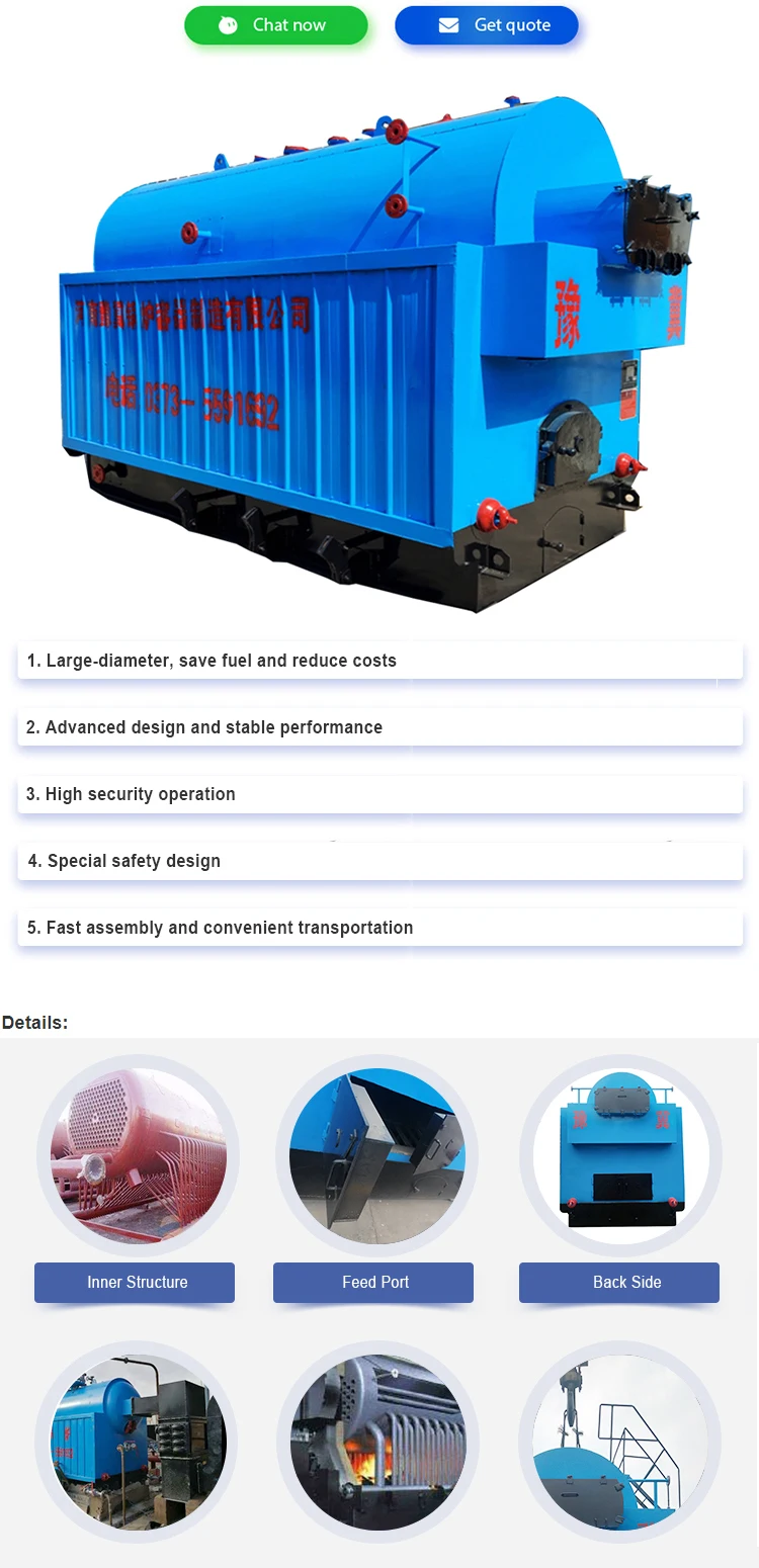 Cetik Solid Fuel Boiler Firewood Biomass Pirolisi